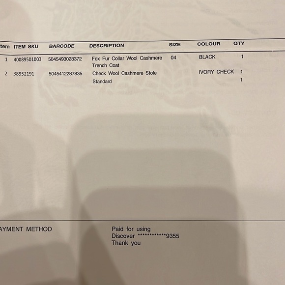 Burberry Women's Black Trench Coat with Fur Collar - Picture 7 of 10